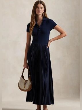 Ralph Lauren Mix Media Maxi Dress